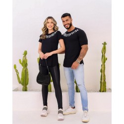 Camisa masculina venha o teu reino alta Jesus