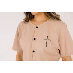 Camisa de botão Jesus Cristo