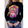 Camisa manga longa leão