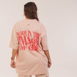 Camisa oversized MADE IN THE IMAGE OF GOD  moda cristã gospel evangél
