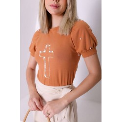 blusa princesinha cruz